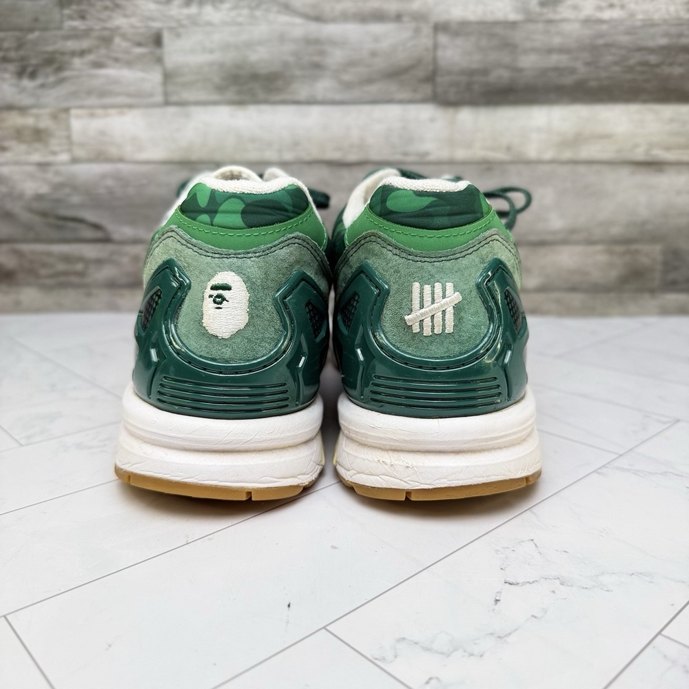 BAPE x Undefeated x Adidas ZX 8000 - Men's Size 11 - FY8851 - Picture 4 of 12